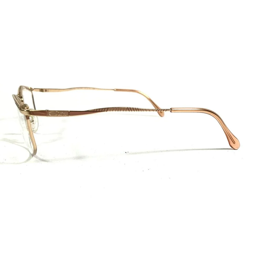 Cazal Eyeglasses Frames MOD 121 Col.840 Gold Geometric Full Wire Rim 55-16-135